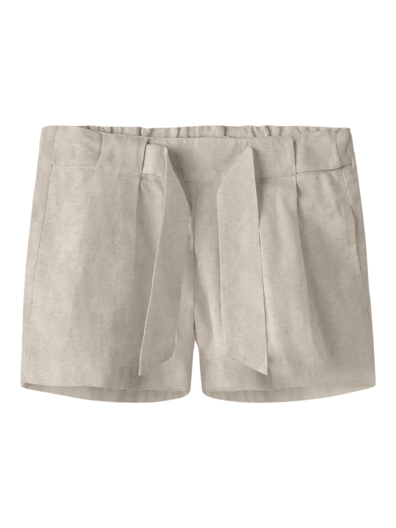 Name it: short linnen beige