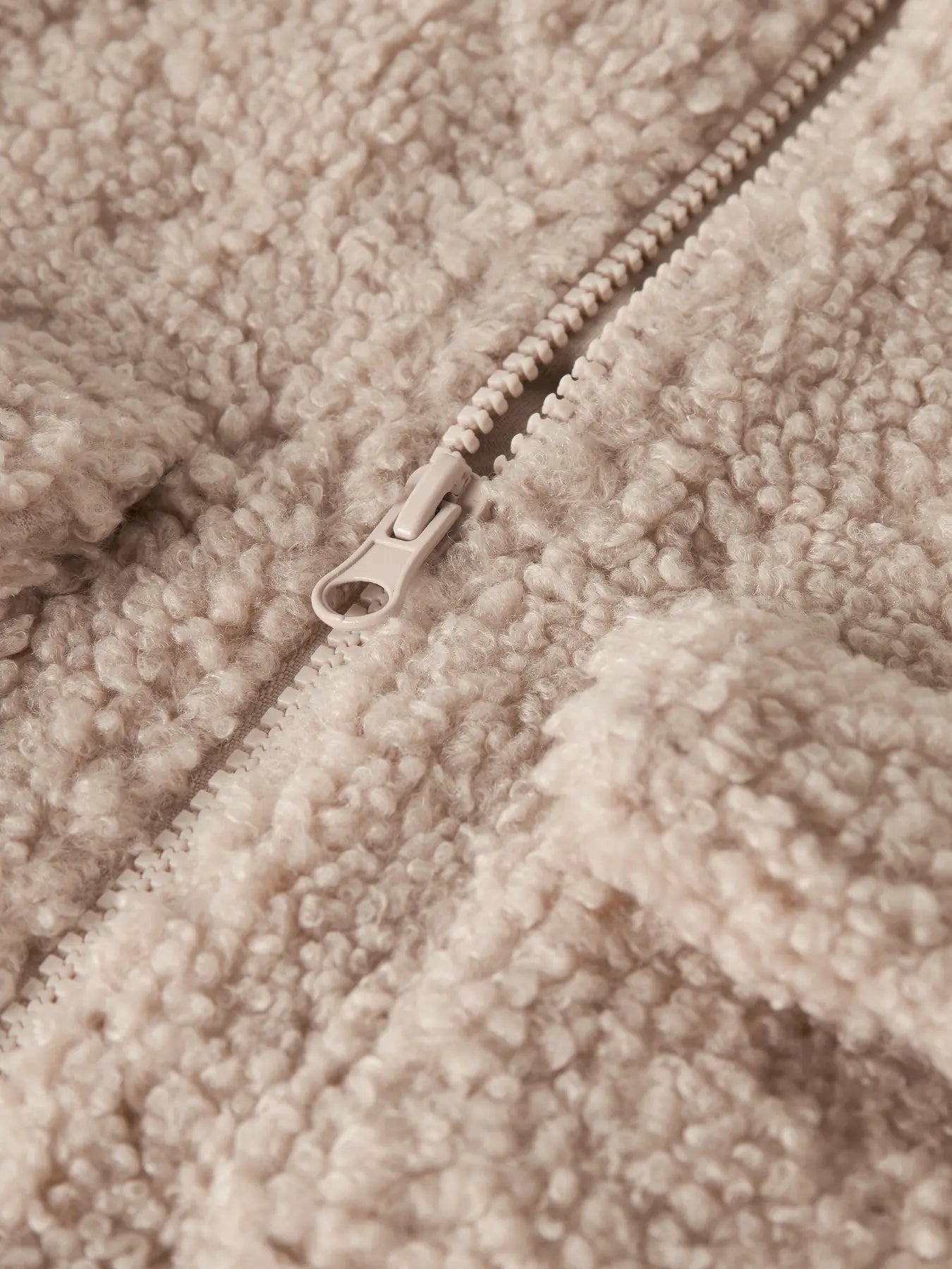 Name it: teddy vest beige
