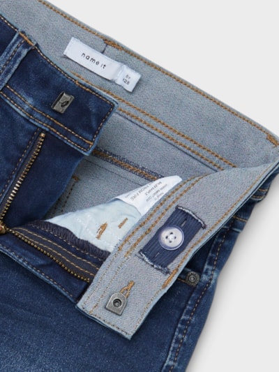 Name it: Sisse :Noos collectie: Short super soft blue denim