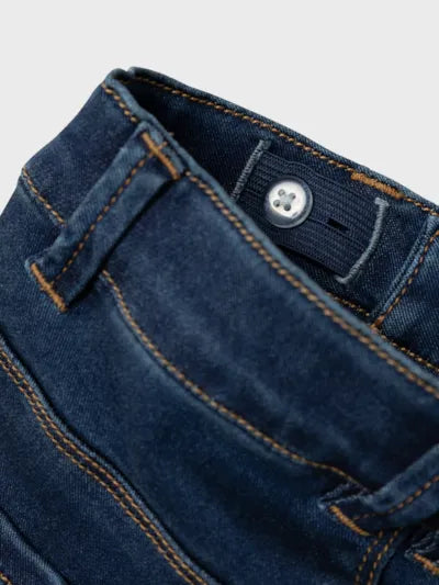 Name it: ANNORA: jeans bootcut: Dark Blue Denim