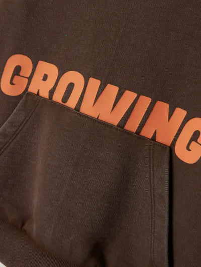 Name it: Hoodie sweater "growing" bruin