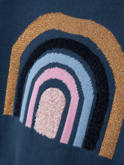 Name it: Sweater regenboog dark denim