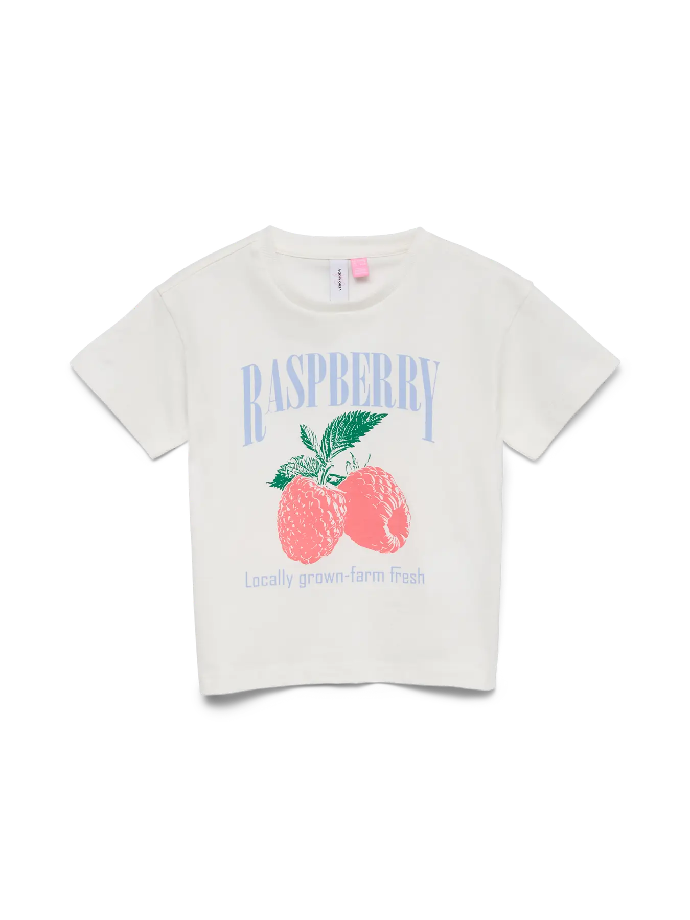 Vera Moda girl: shirt white "Raspberry"