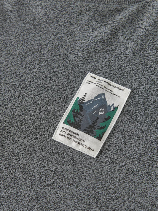 Name it: shirt grijs mountains