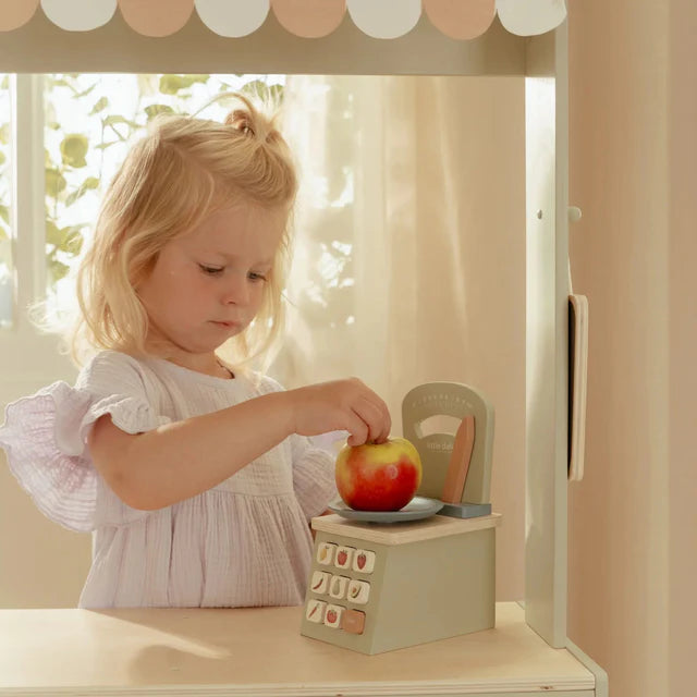 Little Dutch: houten speelweegschaal