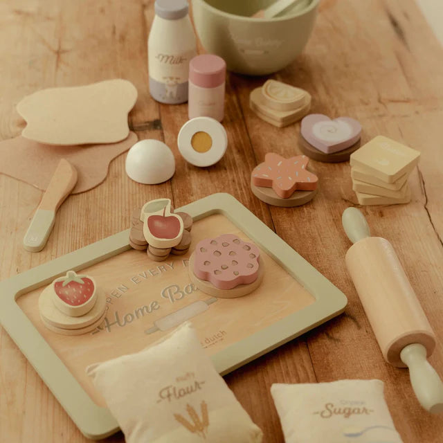 Little Dutch: houten bakset