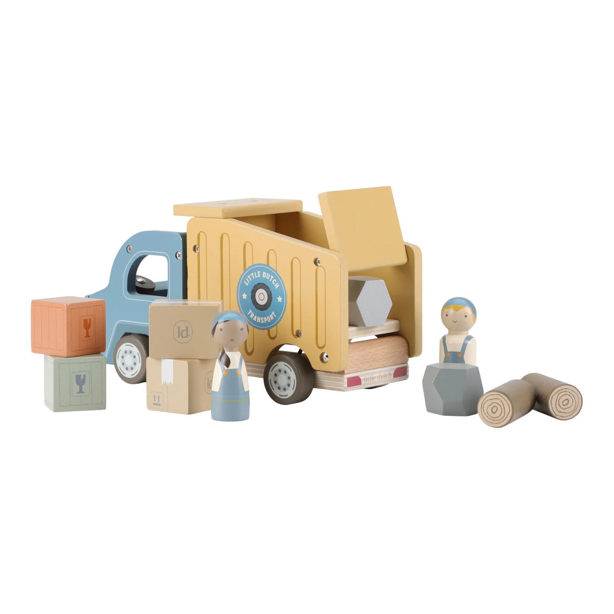 Little Dutch: houten kiepwagen