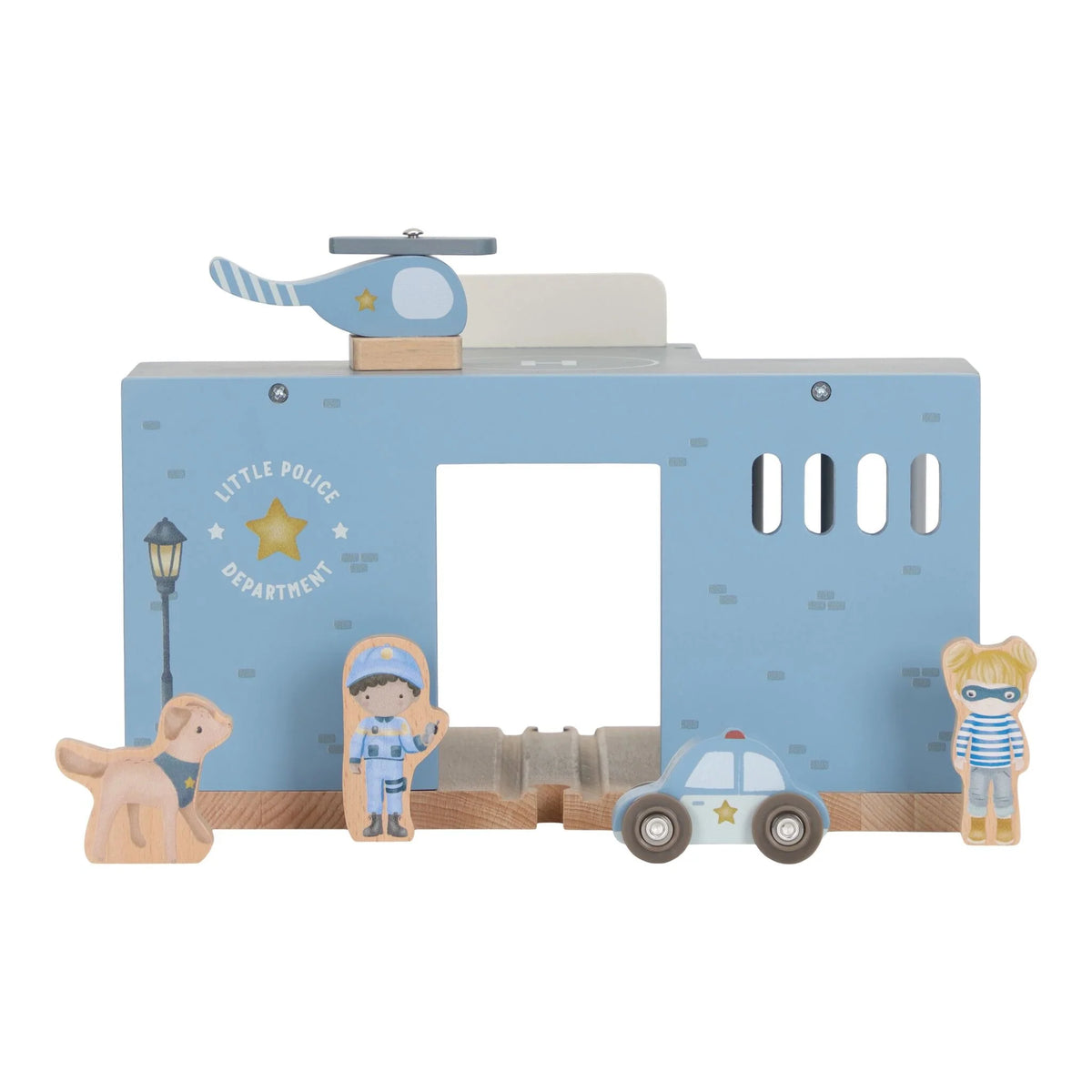 Little Dutch: houten politiebureau