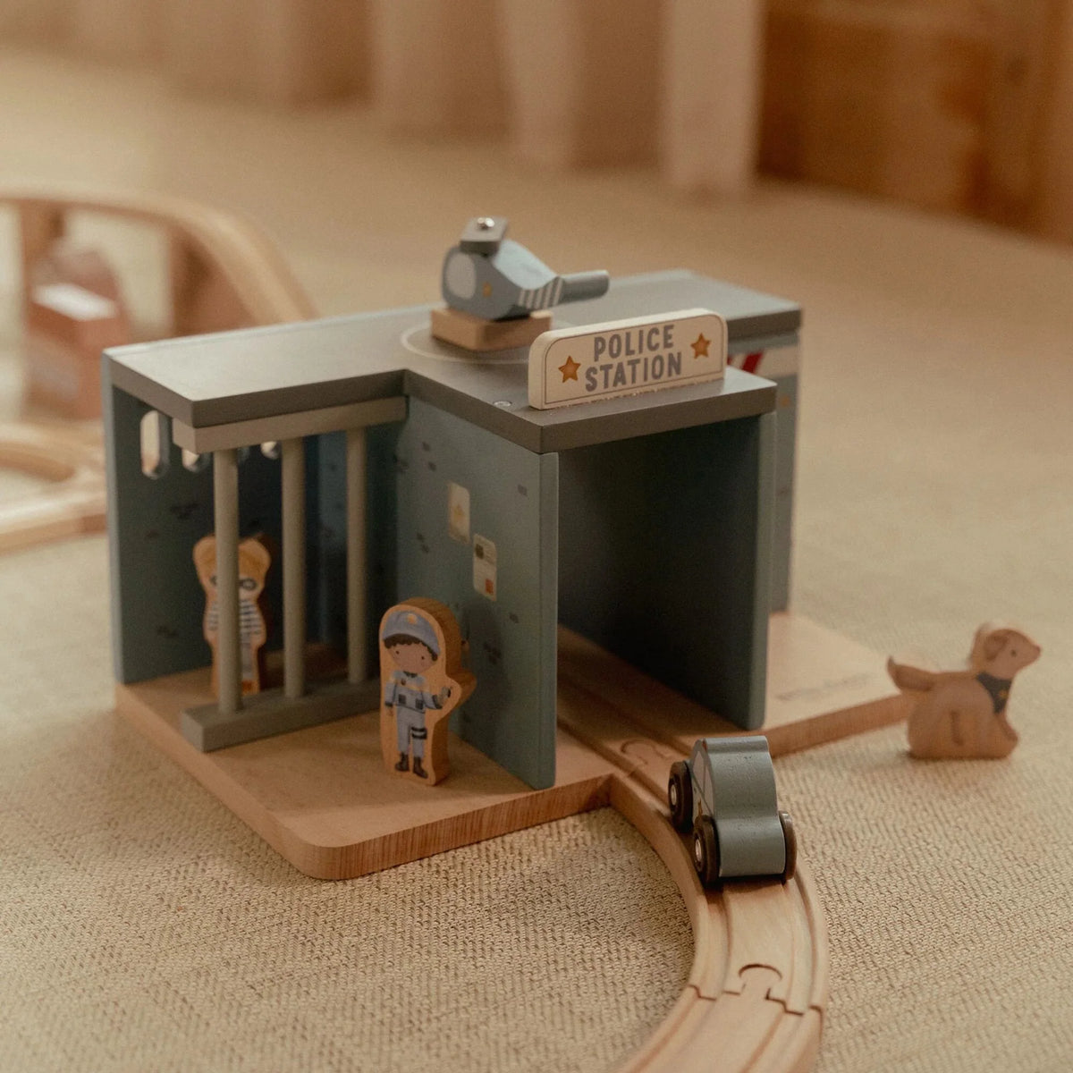 Little Dutch: houten politiebureau