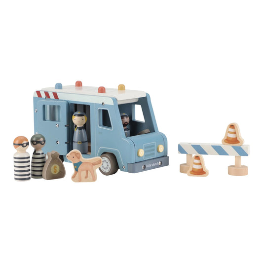 Little Dutch: houten politiebus