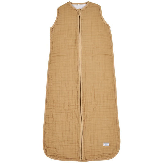 Meyco:Hydrofiele Babyslaapzak Uni - Warm Sand 110 cm