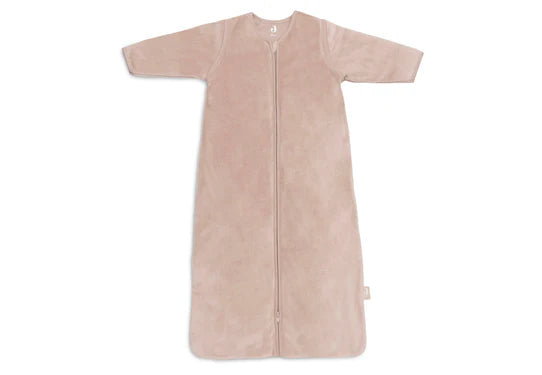 Jollein: Slaapzak Met afritsbare mouw 90cm Velvet roze