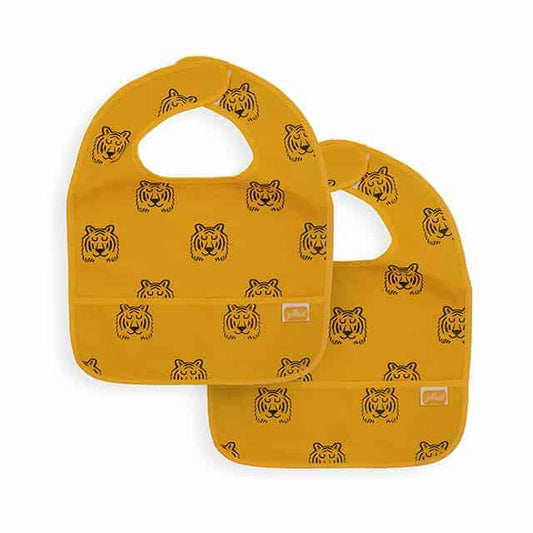 Jollein: Slab waterproof Tiger mustard 2-pack