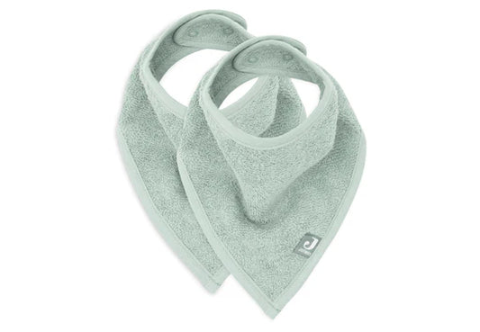 Jollein: slabben 2-pack ash green
