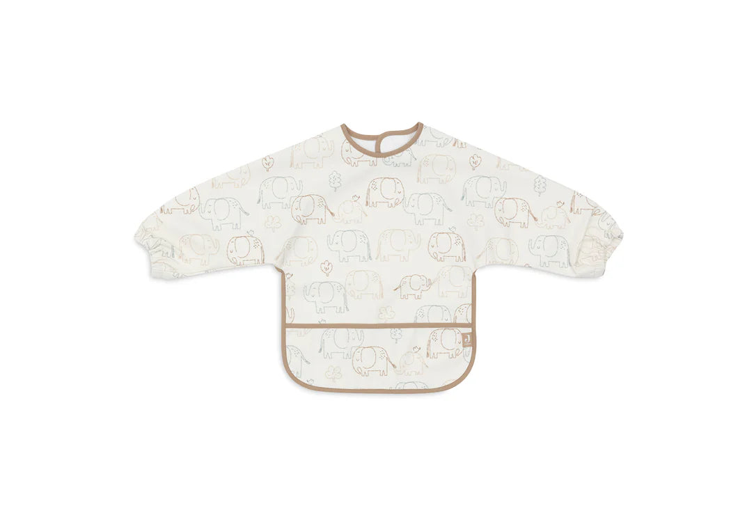 Jollein: Slab Waterproof met mouw - Elephant Tales