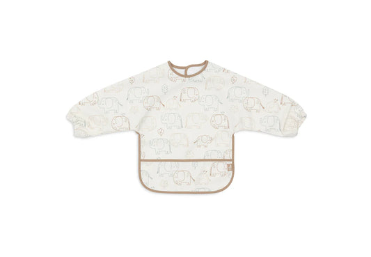 Jollein: Slab Waterproof met mouw - Elephant Tales