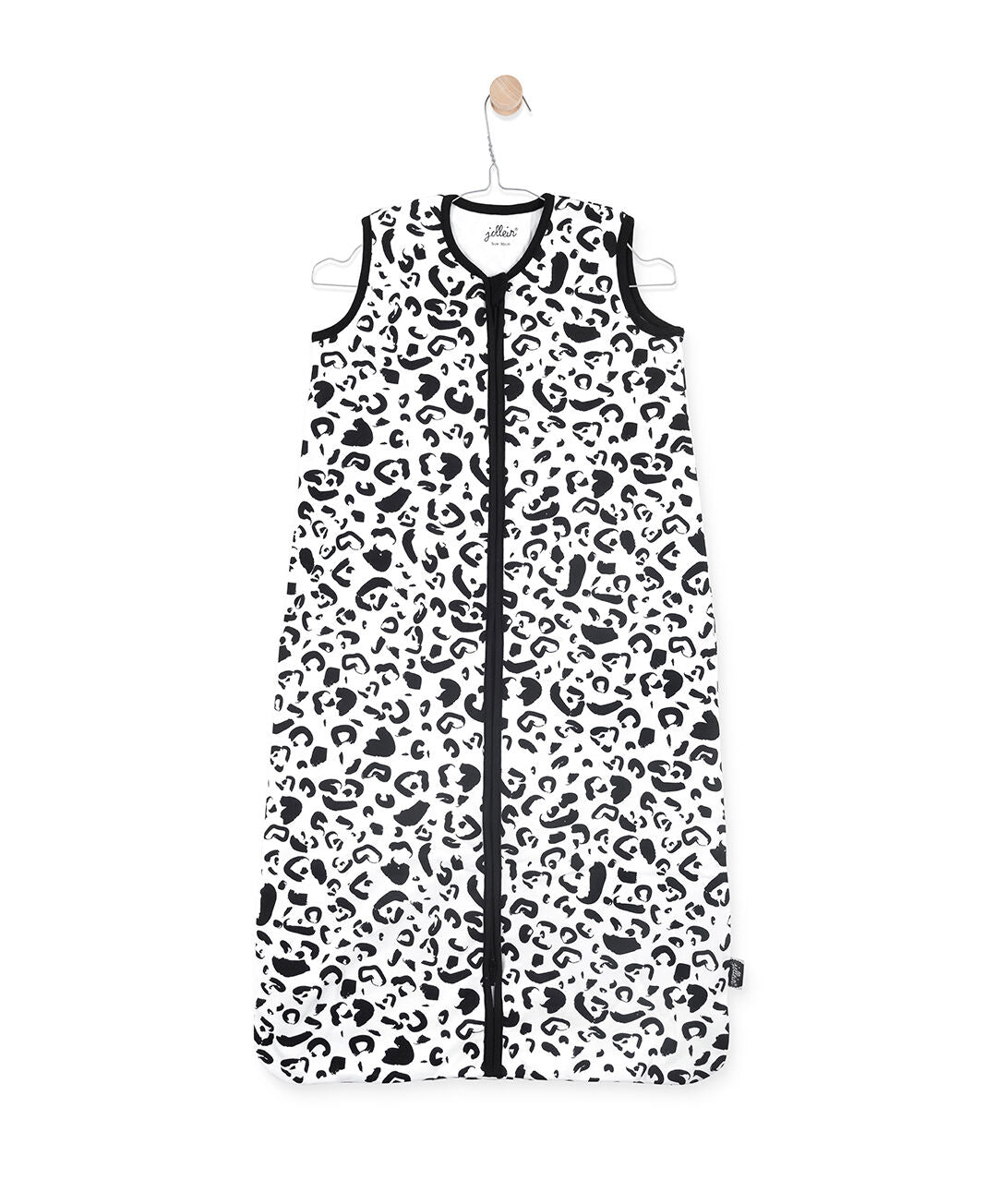 Jollein: slaapzak zomer 110cm jersey leopard