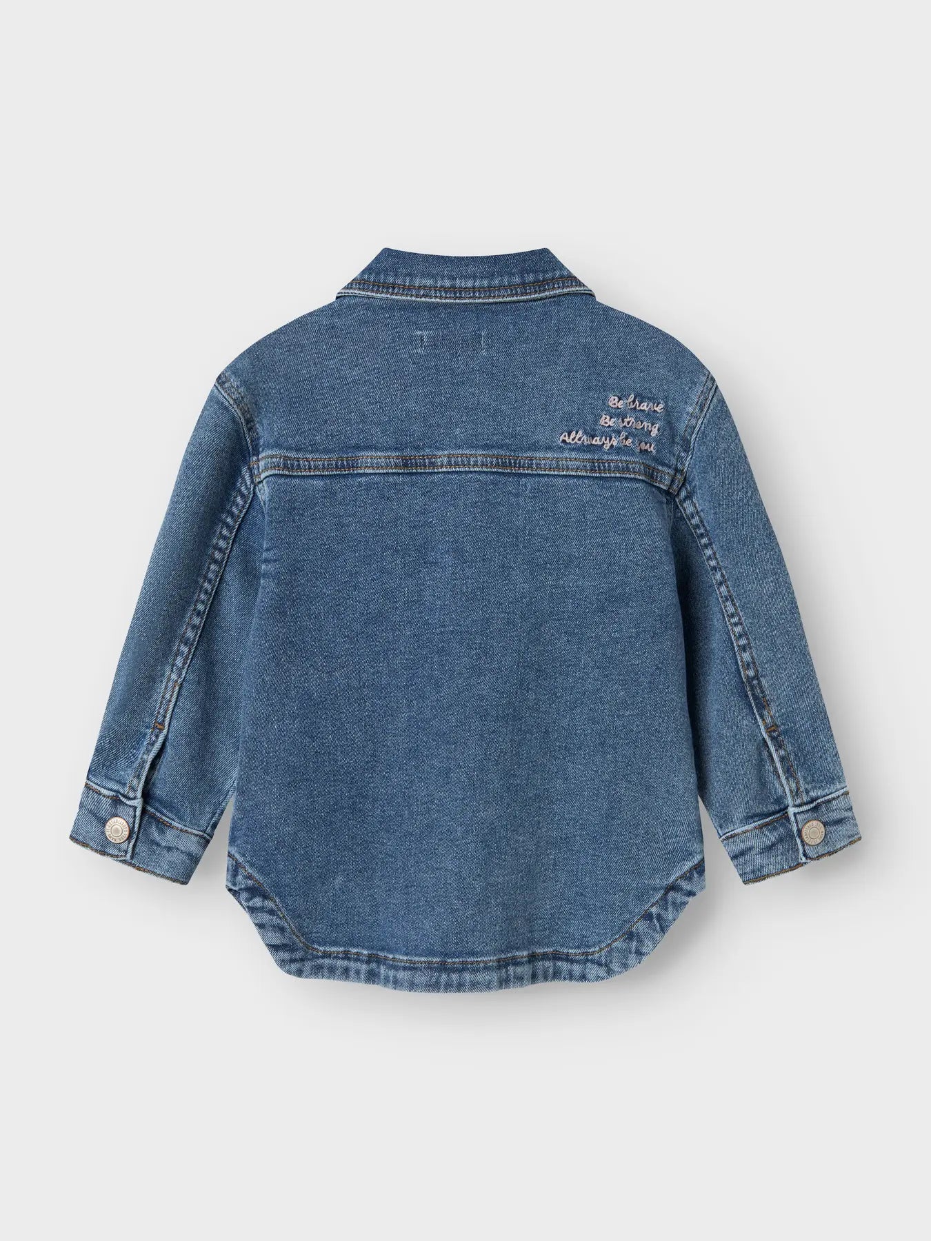Name it: denim jacket bow
