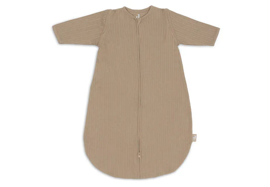 Jollein: Zomerslaapzak Met afritsbare mouw 90cm ajour biscuut
