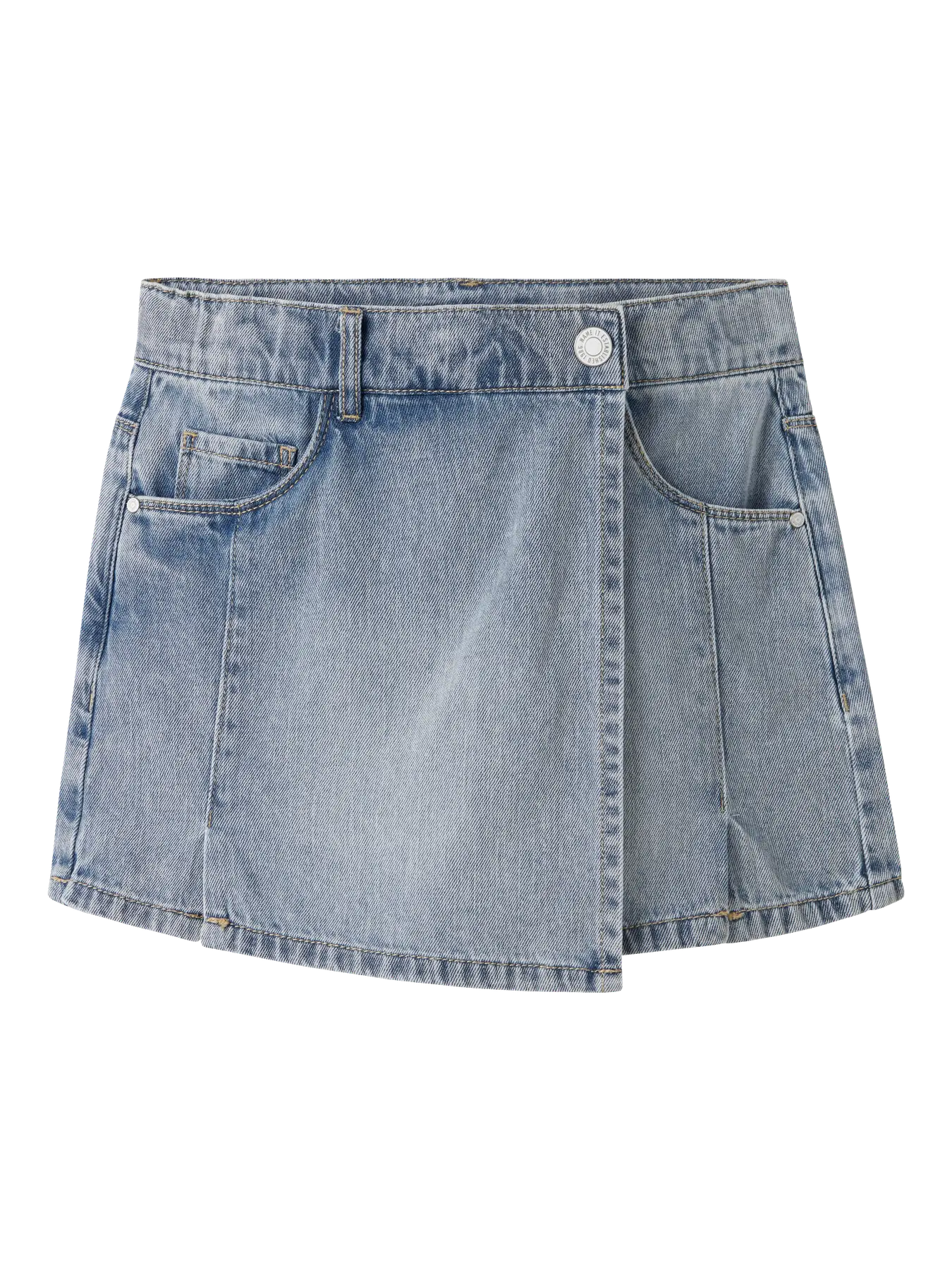 Name it: Jade :Skort medium blue denim