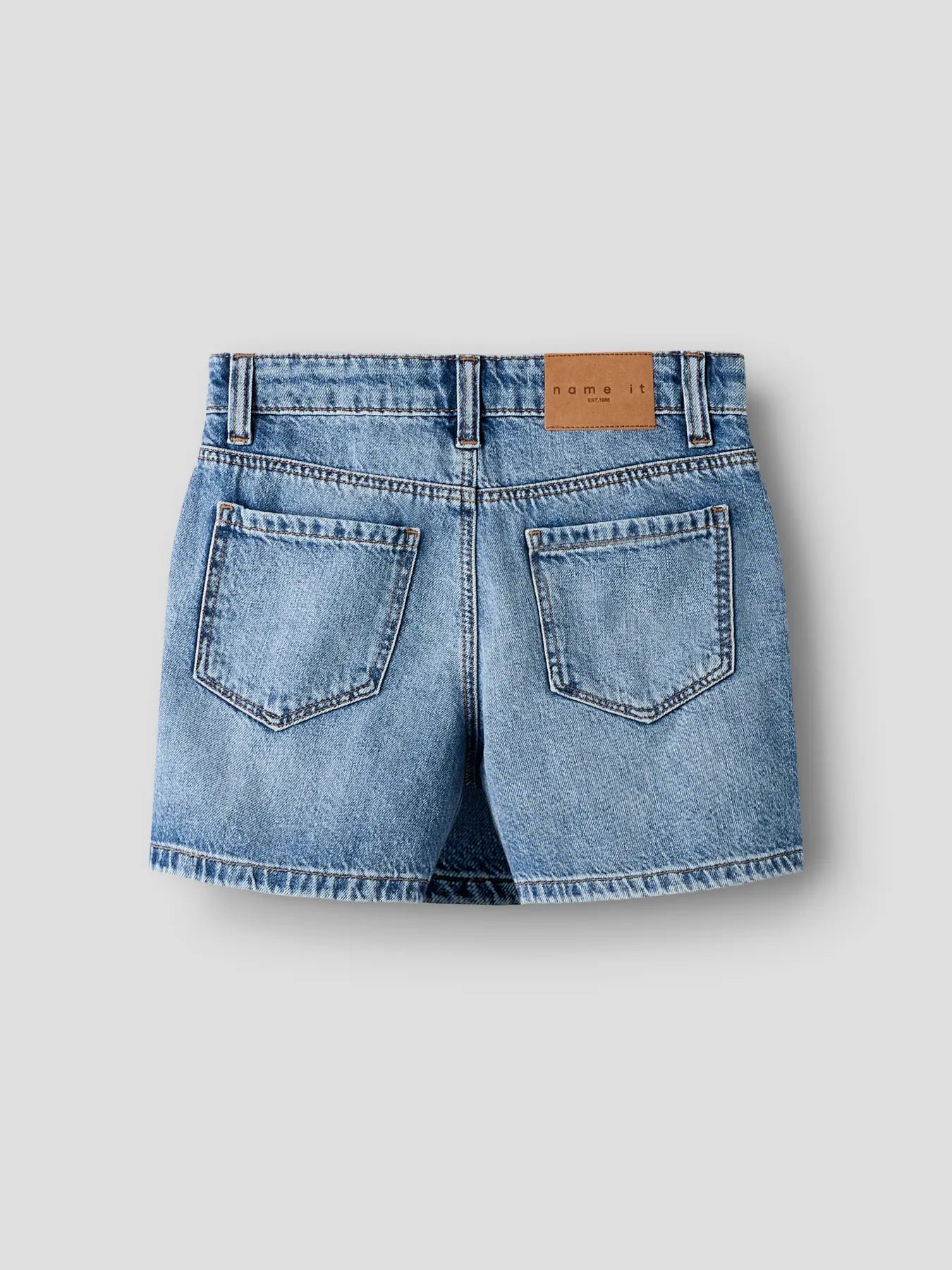 Name it: Lilly: Skort medium blue denim