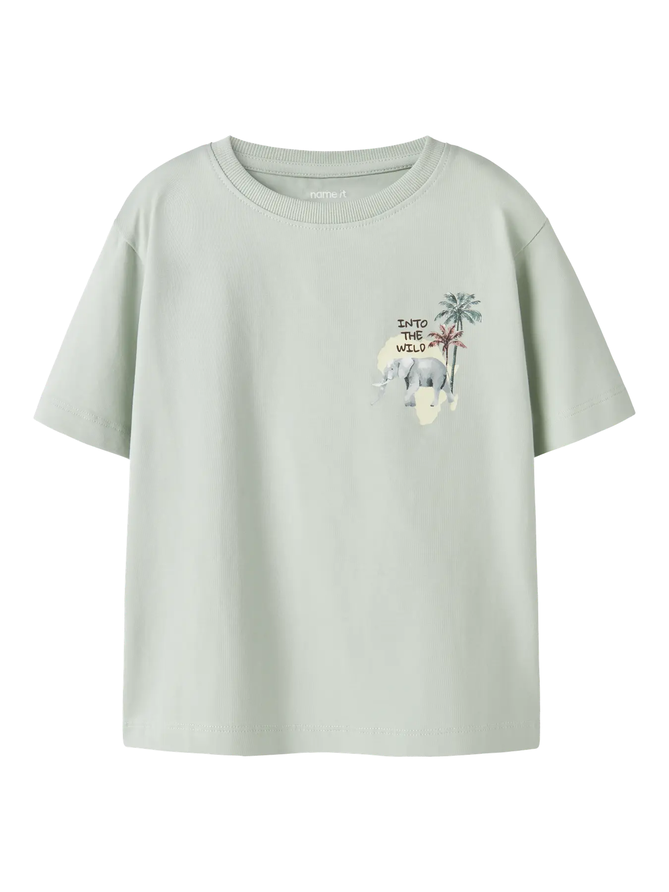Name it: Shirt olifant met rugrint