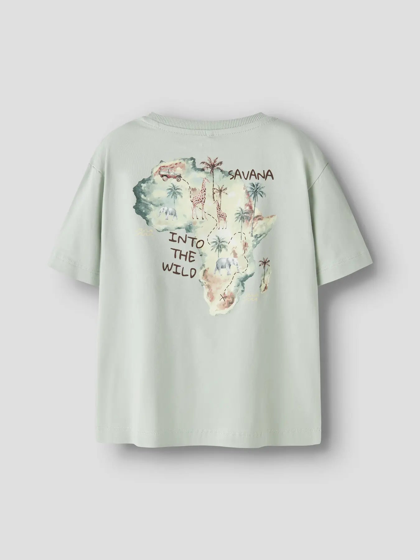 Name it: Shirt olifant met rugrint