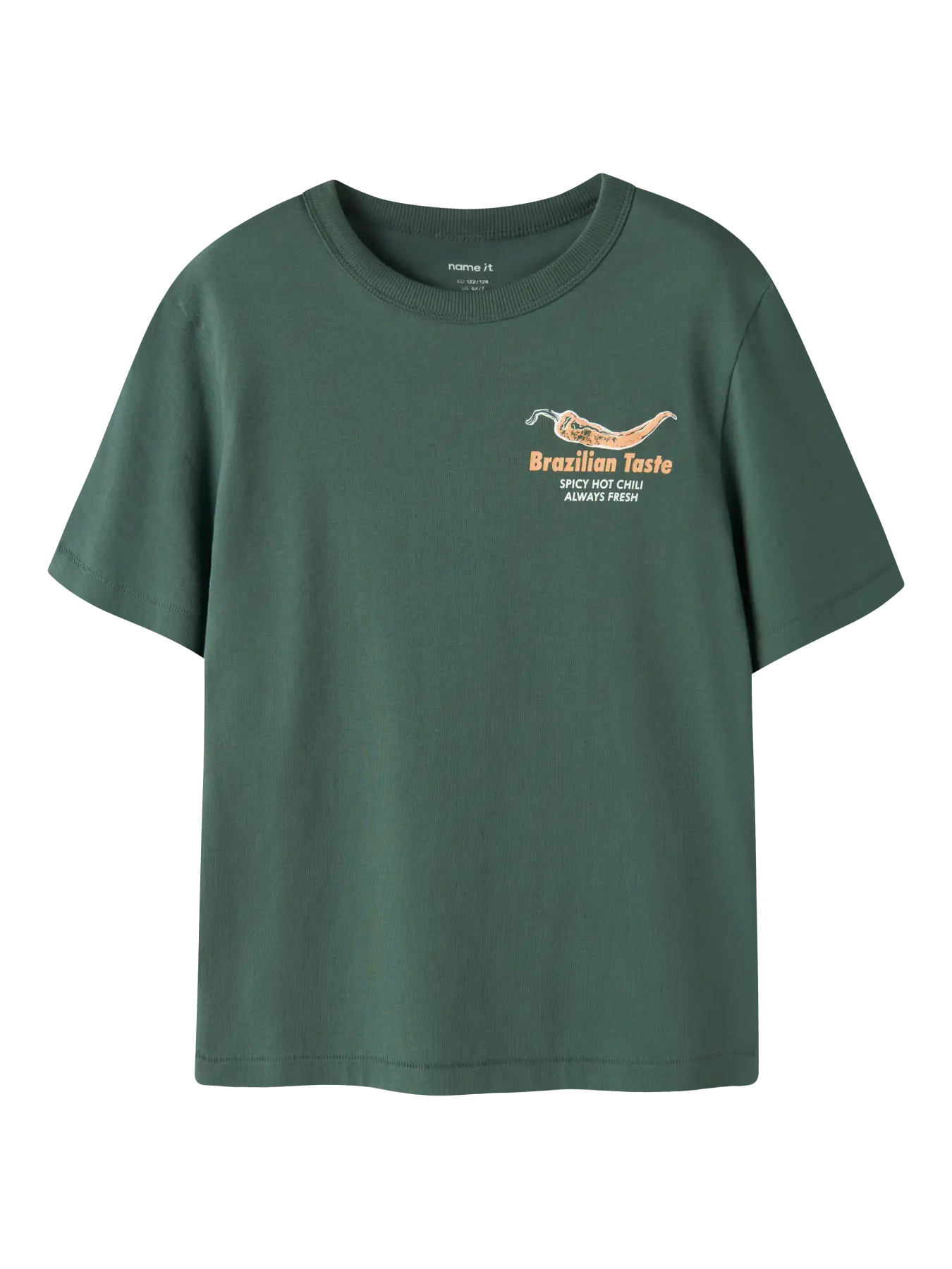 Name it: t-shirt Chili peper groen