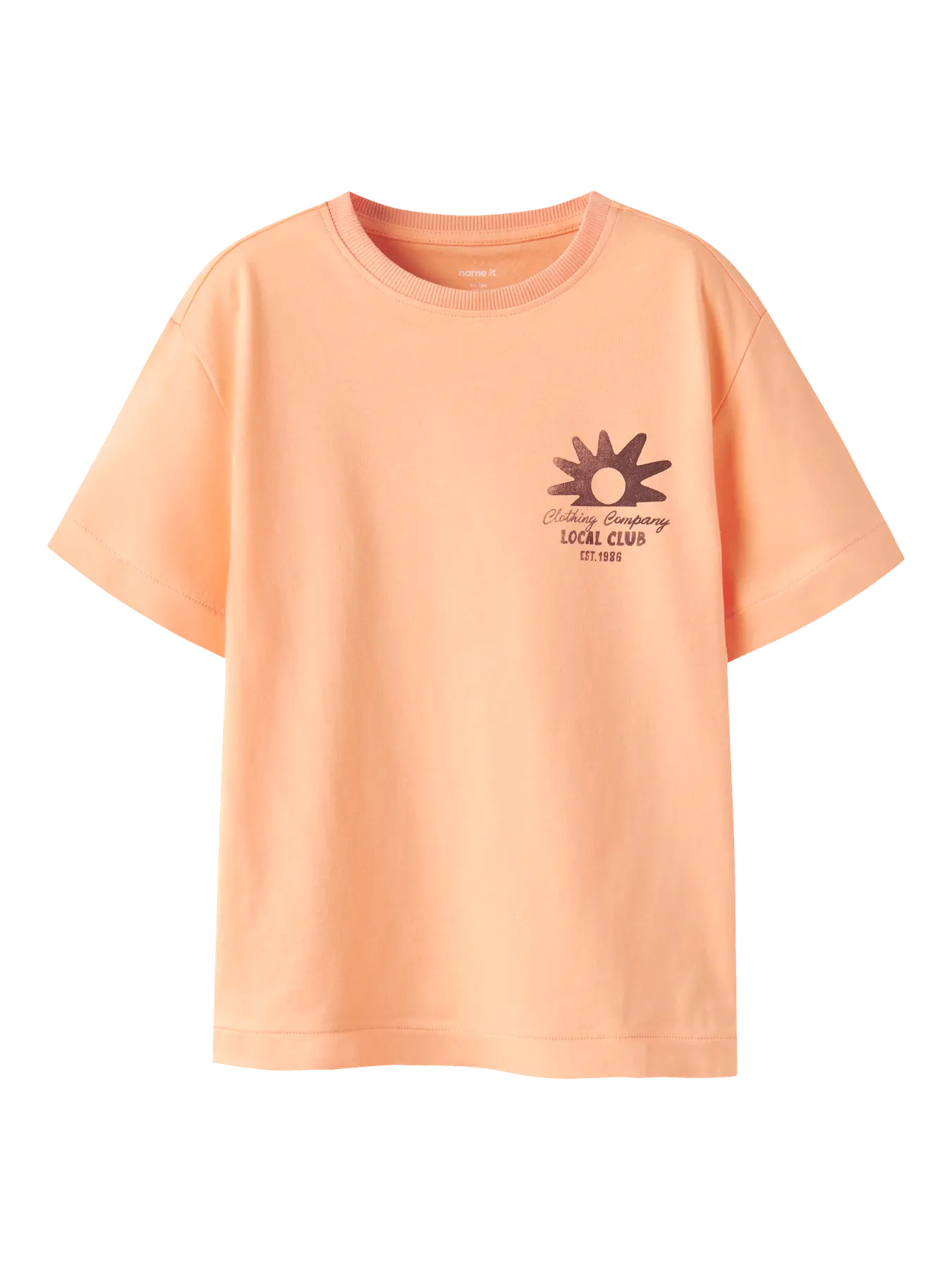 Name it: t-shirt with backprint "Local club"