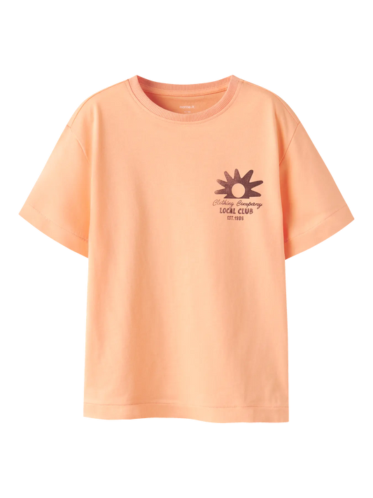 Name it: t-shirt with backprint "Local club"