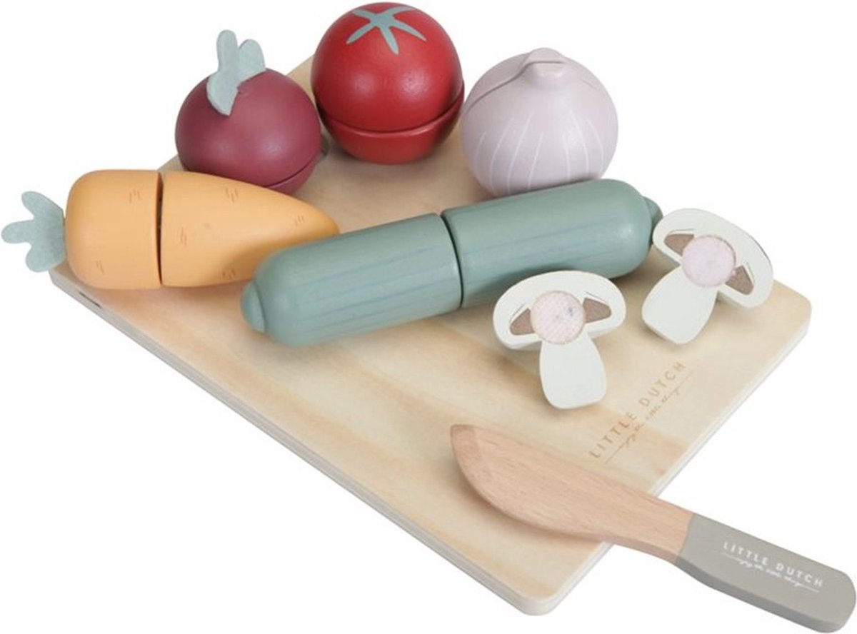Little Dutch: houten snijset groenten