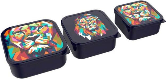 Lunch Buddies: Snackboxset leeuw