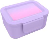 Lunch Buddies:snackdoosje rainbow: purper-roze