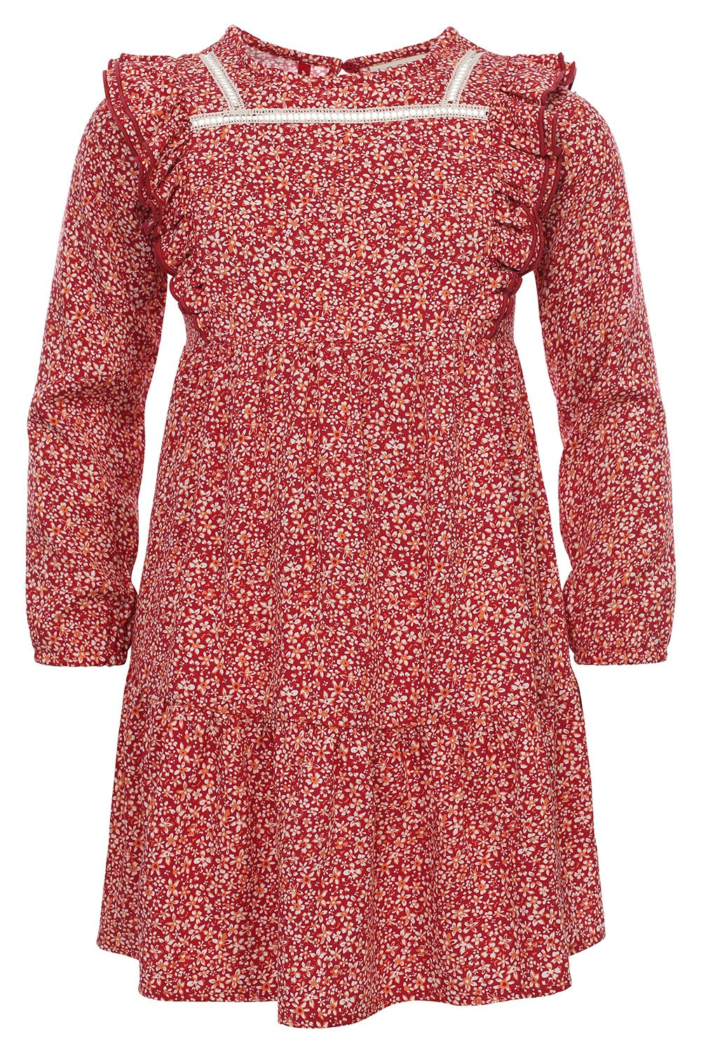 Looxs: floral viscose dress blossom spring