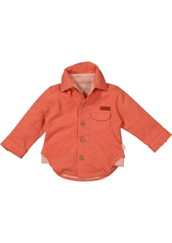 Bess: hemd: burnt sienna
