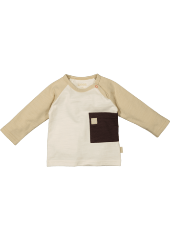 Bess: Ls offwhite side pocket