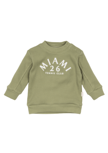 Bess:sweater olive "MIAMI"