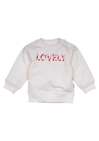Bess:sweater offwhite "Lovely"