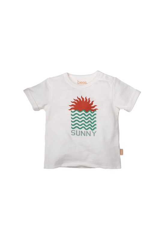 Bess: shirt offwhite "sunny"