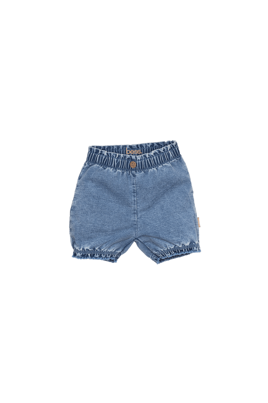 Bess:short jogdenim stone wash