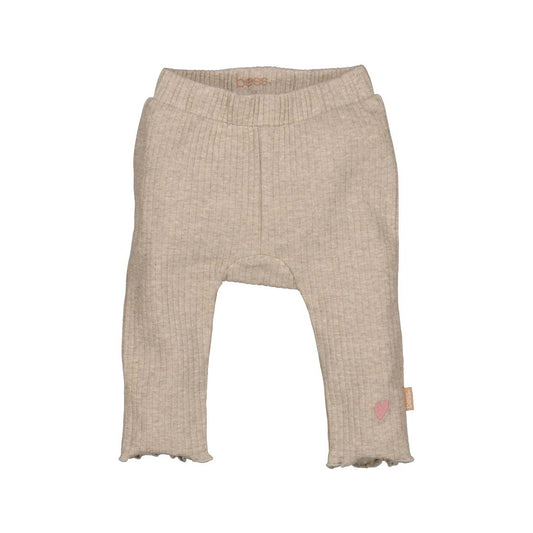 Bess: legging rib sand