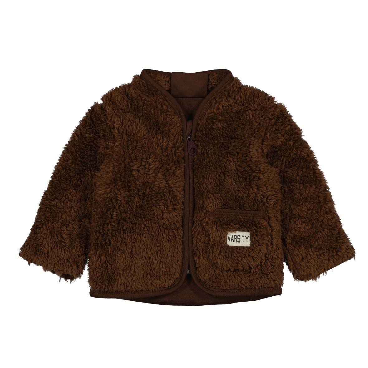 Bess:Jacket teddy walnut