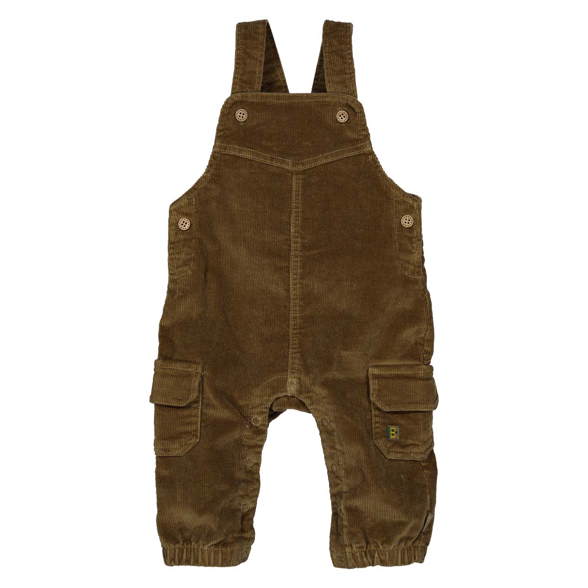 Bess: salopette pocket walnut