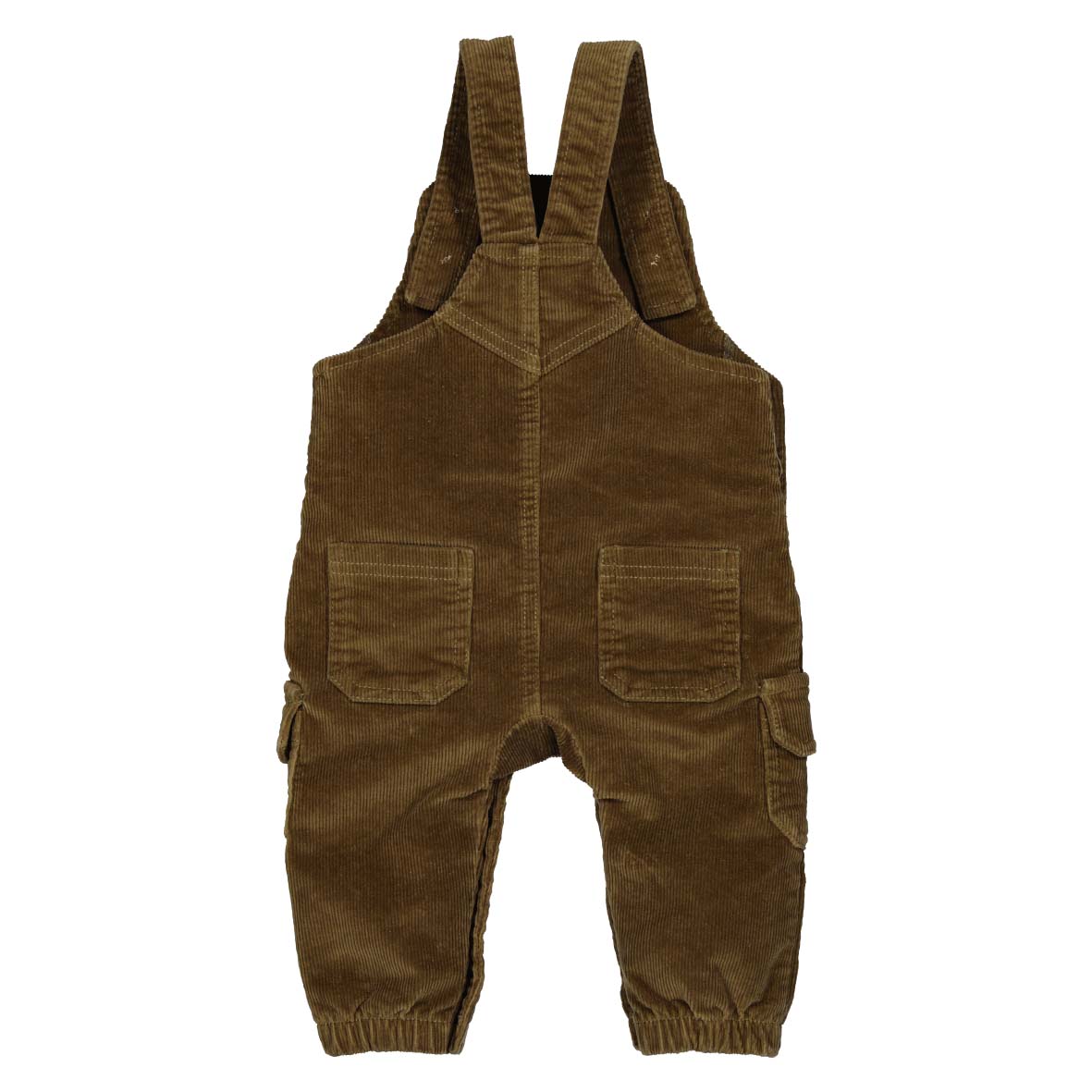 Bess: salopette pocket walnut