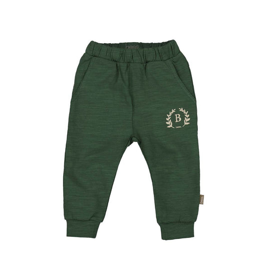 Bess: pants green "B"