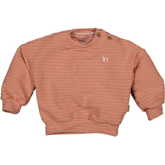 Bess:sweater Cable powder pink