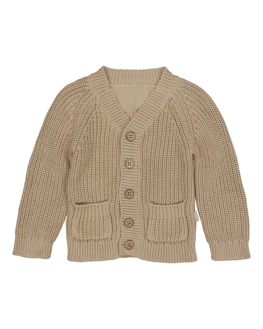 Bess: Cardigan Knit sand