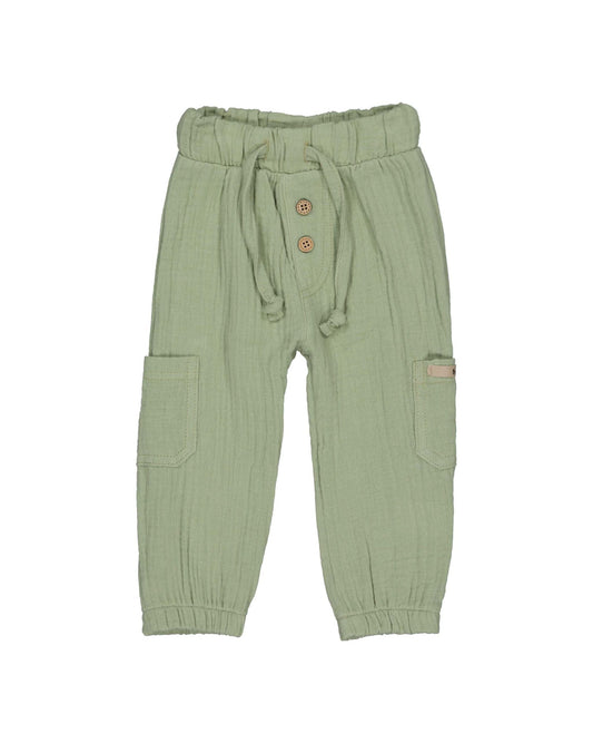 Bess: Pants Muslin teal