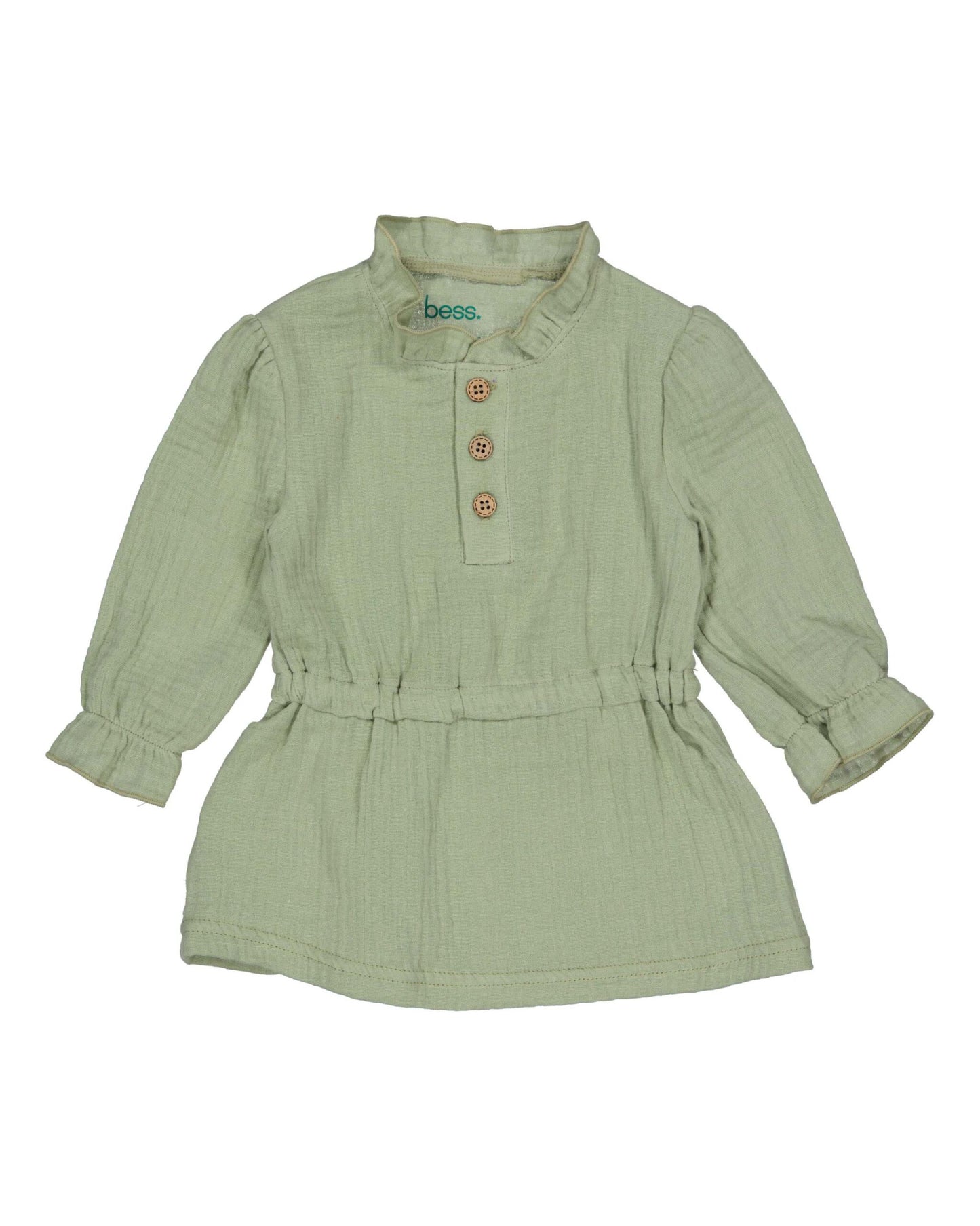 Bess: Dress Muslin teal