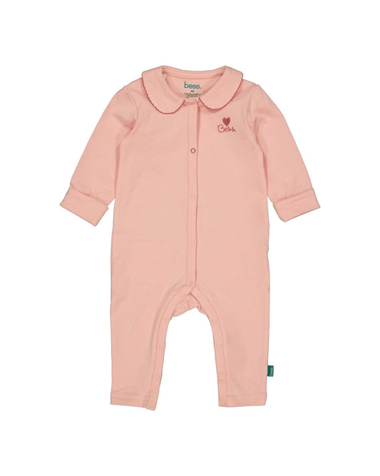 Bess: Suit Collar peach collar